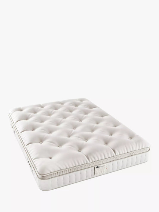 John Lewis British Natural Collection Swaledale Pillowtop 6250 Mattress, Regular Tension, Super King Size