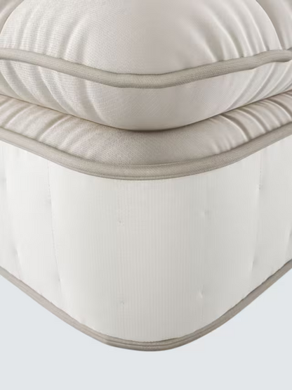 John Lewis British Natural Collection Swaledale Pillowtop 6250 Mattress, Regular Tension, Super King Size