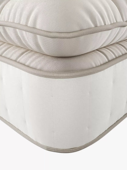 John Lewis British Natural Collection Swaledale Pillowtop 6250 Mattress, Regular Tension, Super King Size