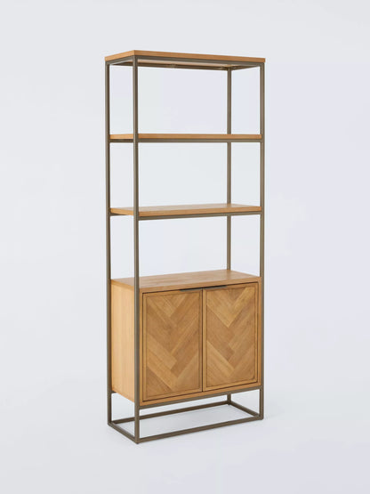 John Lewis Estate Shelving/Storage Unit, Oak