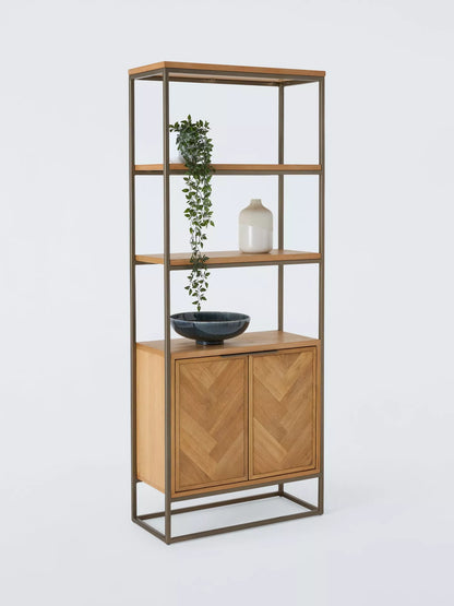 John Lewis Estate Shelving/Storage Unit, Oak