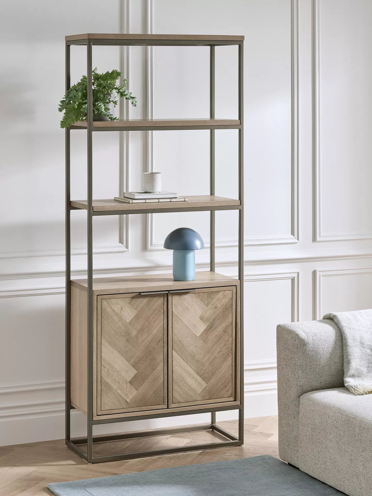 John Lewis Estate Shelving/Storage Unit, Oak