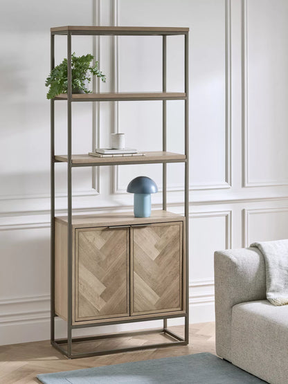 John Lewis Estate Shelving/Storage Unit, Oak