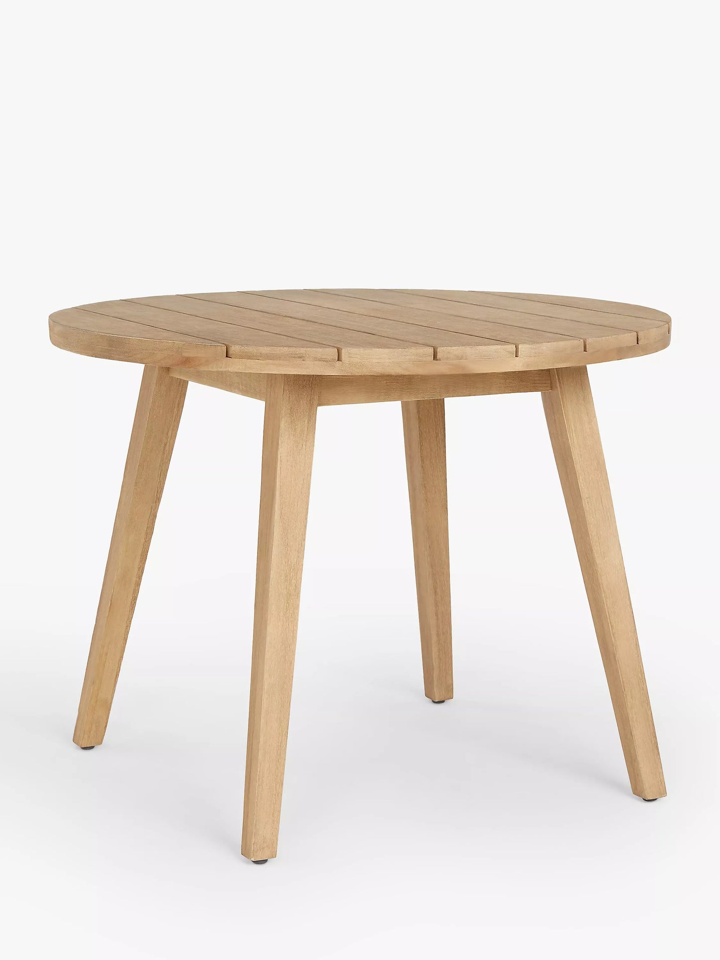ohn Lewis Burford Round Garden Dining Table, 100cm