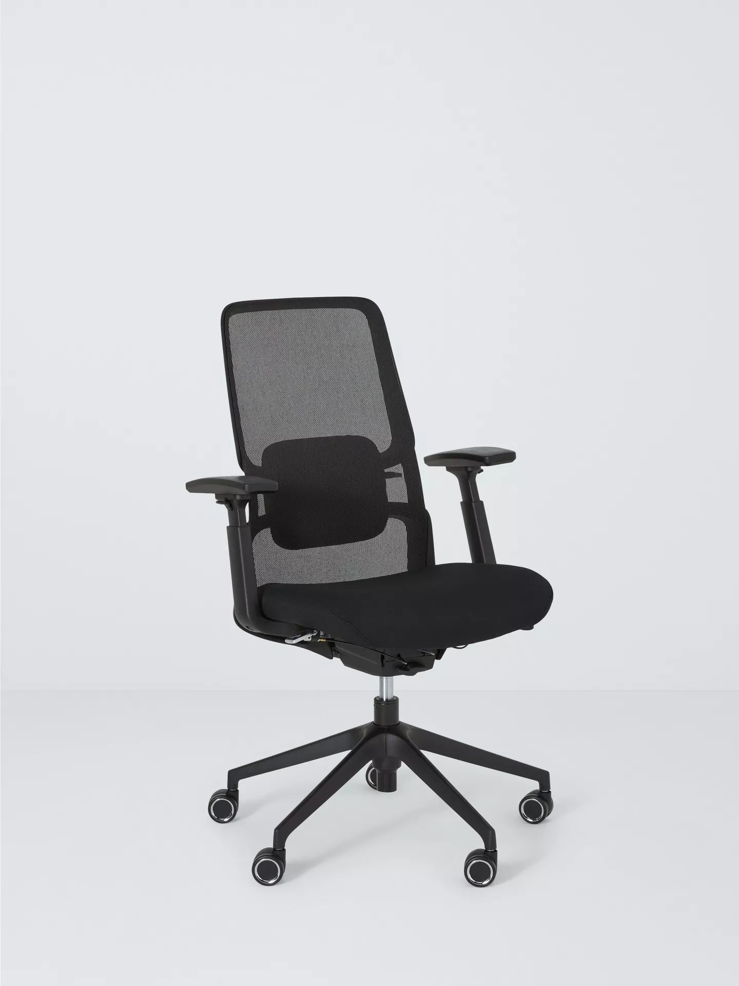 John Lewis James Mesh Office Chair, Black