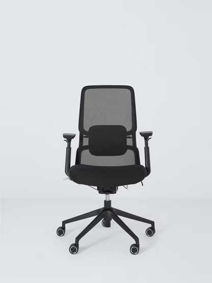 John Lewis James Mesh Office Chair, Black