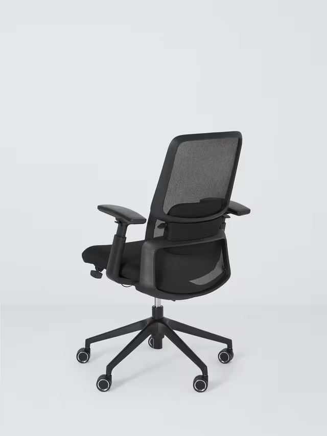 John Lewis James Mesh Office Chair, Black