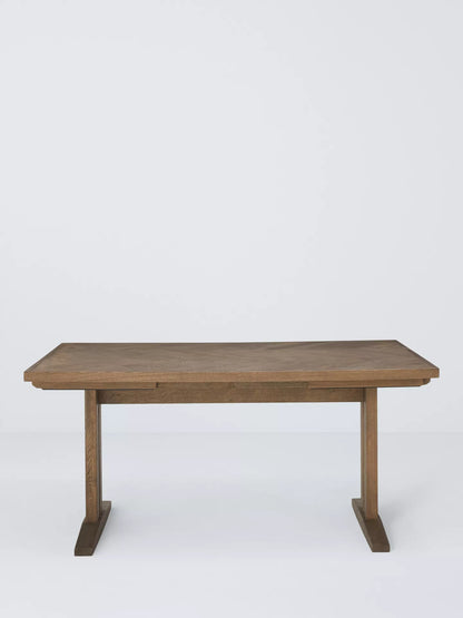 John Lewis Estate 6-10 Seater Extending Dining Table, Dark