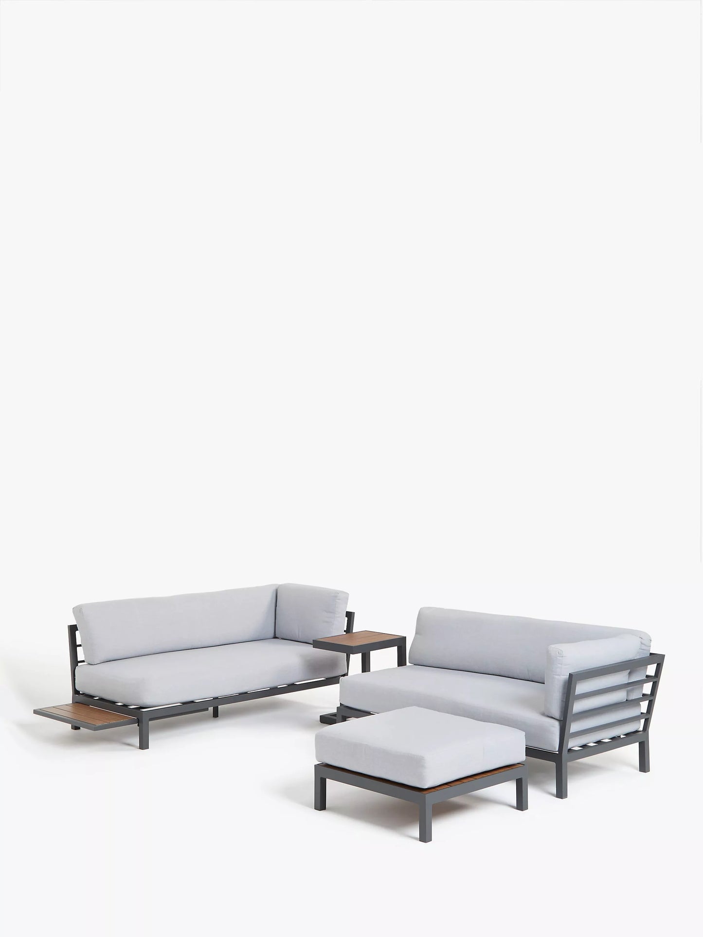 John Lewis Platform Modular 4-Seater Garden Lounging Set
