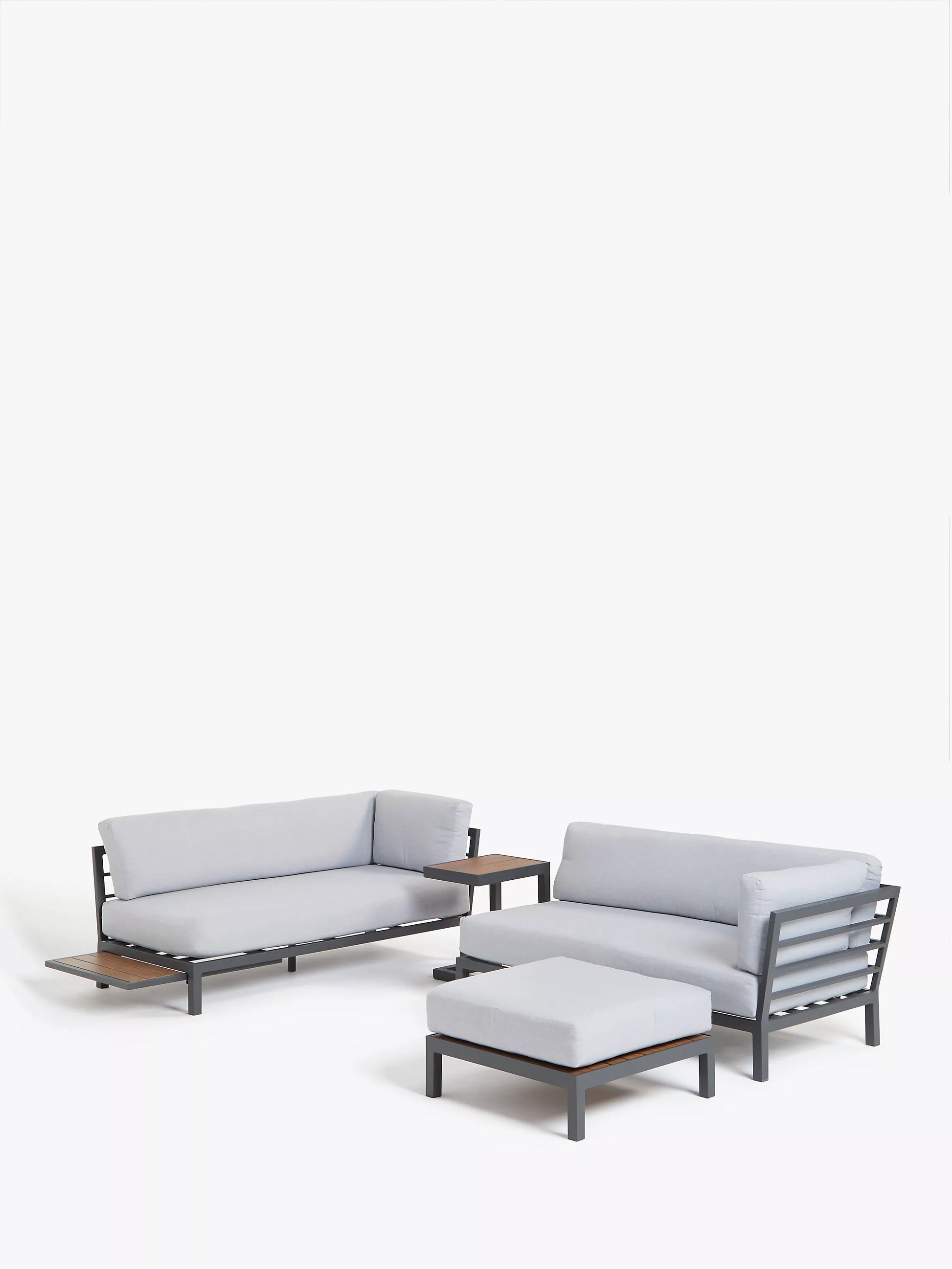 John Lewis Platform Modular 4-Seater Garden Lounging Set