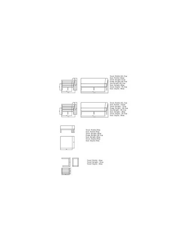 John Lewis Platform Modular 4-Seater Garden Lounging Set Grey
