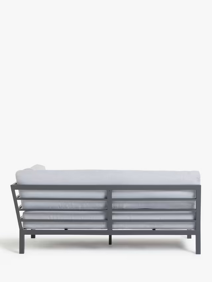 John Lewis Platform Modular 4-Seater Garden Lounging Set Grey