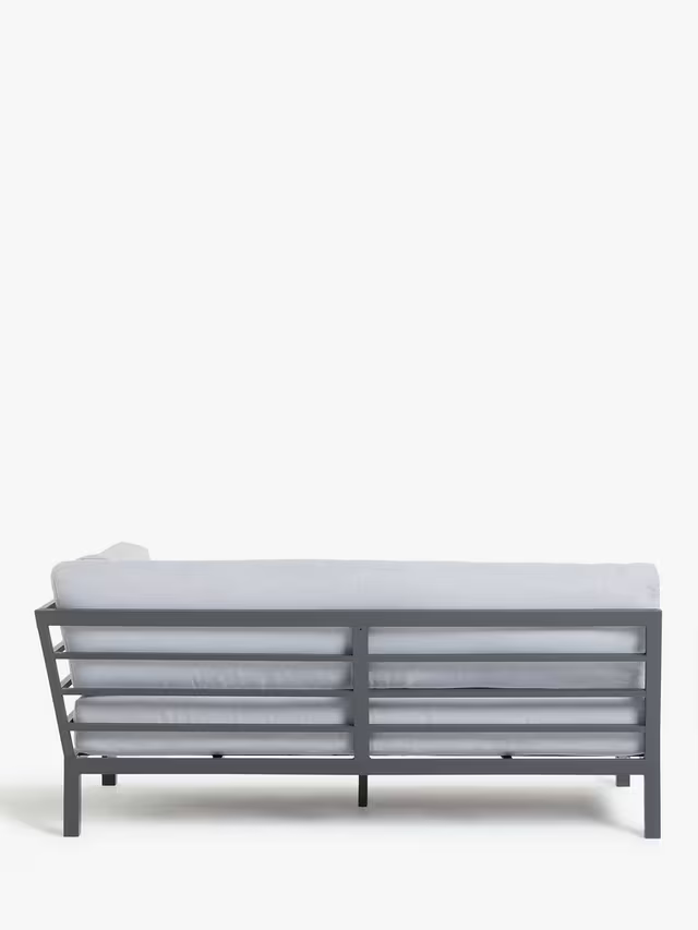John Lewis Platform Modular 4-Seater Garden Lounging Set, Grey