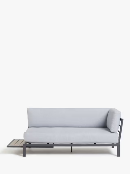 John Lewis Platform Modular 4-Seater Lounging Set Grey Garden