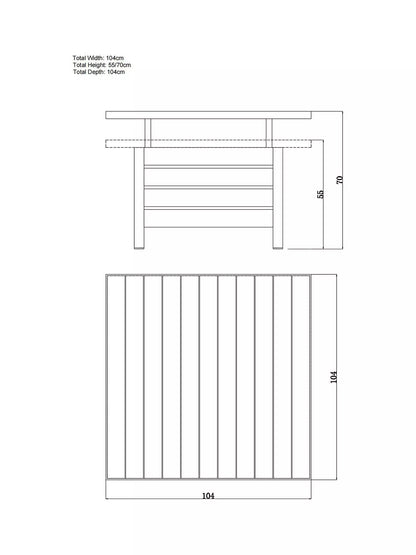 John Lewis Platform 8-Seater Corner Garden Dining/Lounge Set with Height-Adjustable Table, Grey