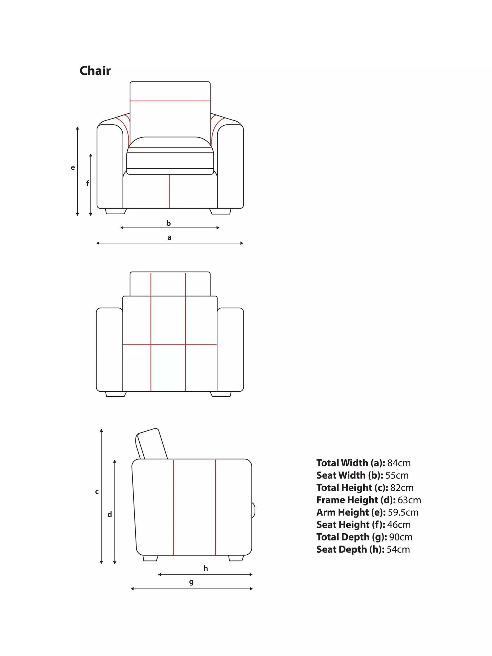 John Lewis Oliver II Leather Armchair Light Leg Selvaggio Congnac