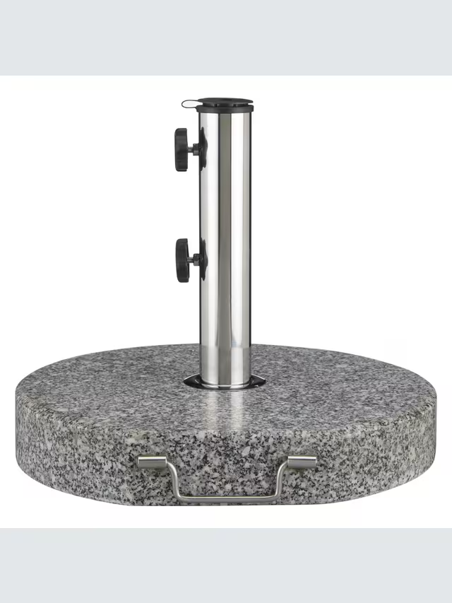 John Lewis Parasol Base Weight, Granite, 30kg
