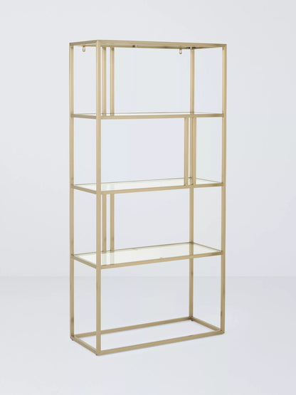John Lewis Langham Bookcase, Brass