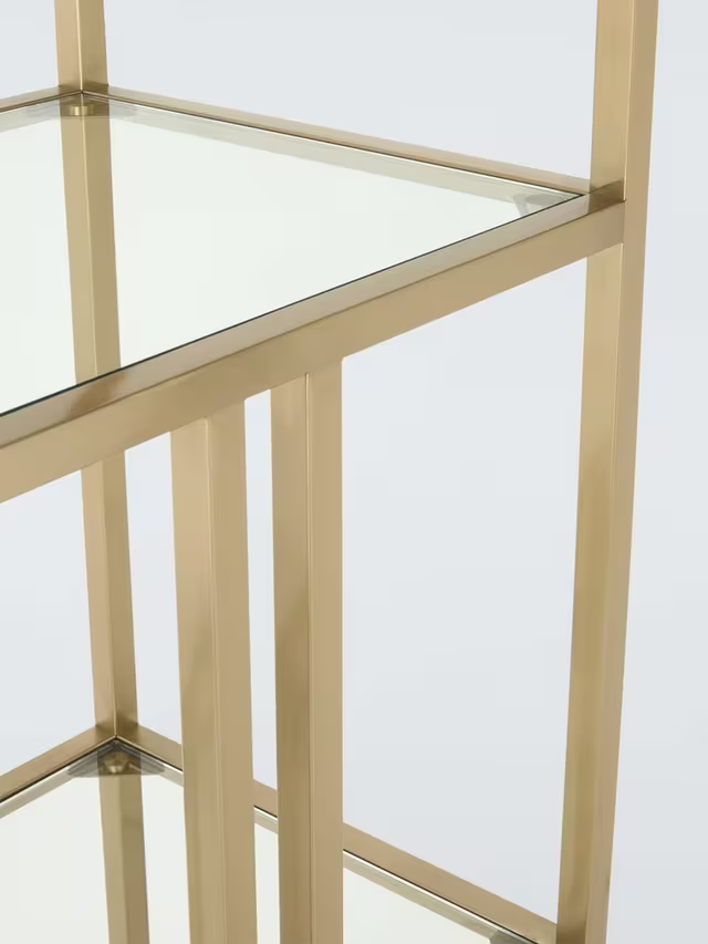 John Lewis Langham Bookcase, Brass