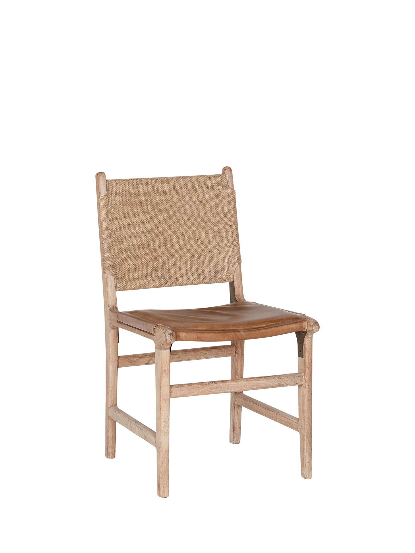 nkuku Nayan Dining Chair, Tan