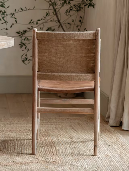 nkuku Nayan Dining Chair, Tan