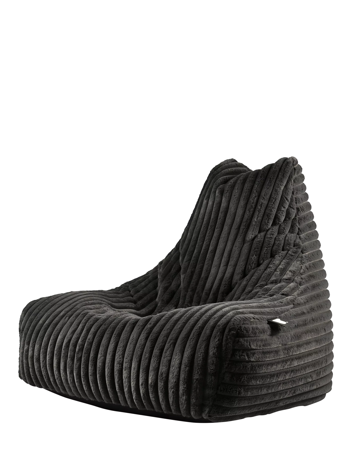 Extreme Lounging Cord Beanbag Chair, Grey