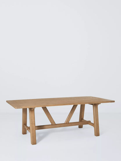 John Lewis Reclaimed Timber Dining Table, Natural