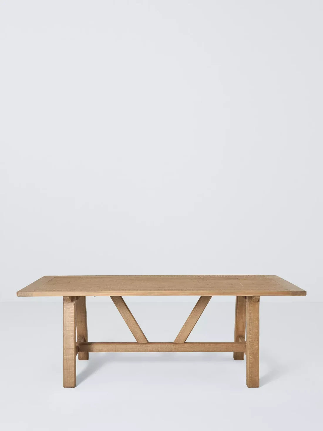 John Lewis Reclaimed Timber Dining Table, Natural