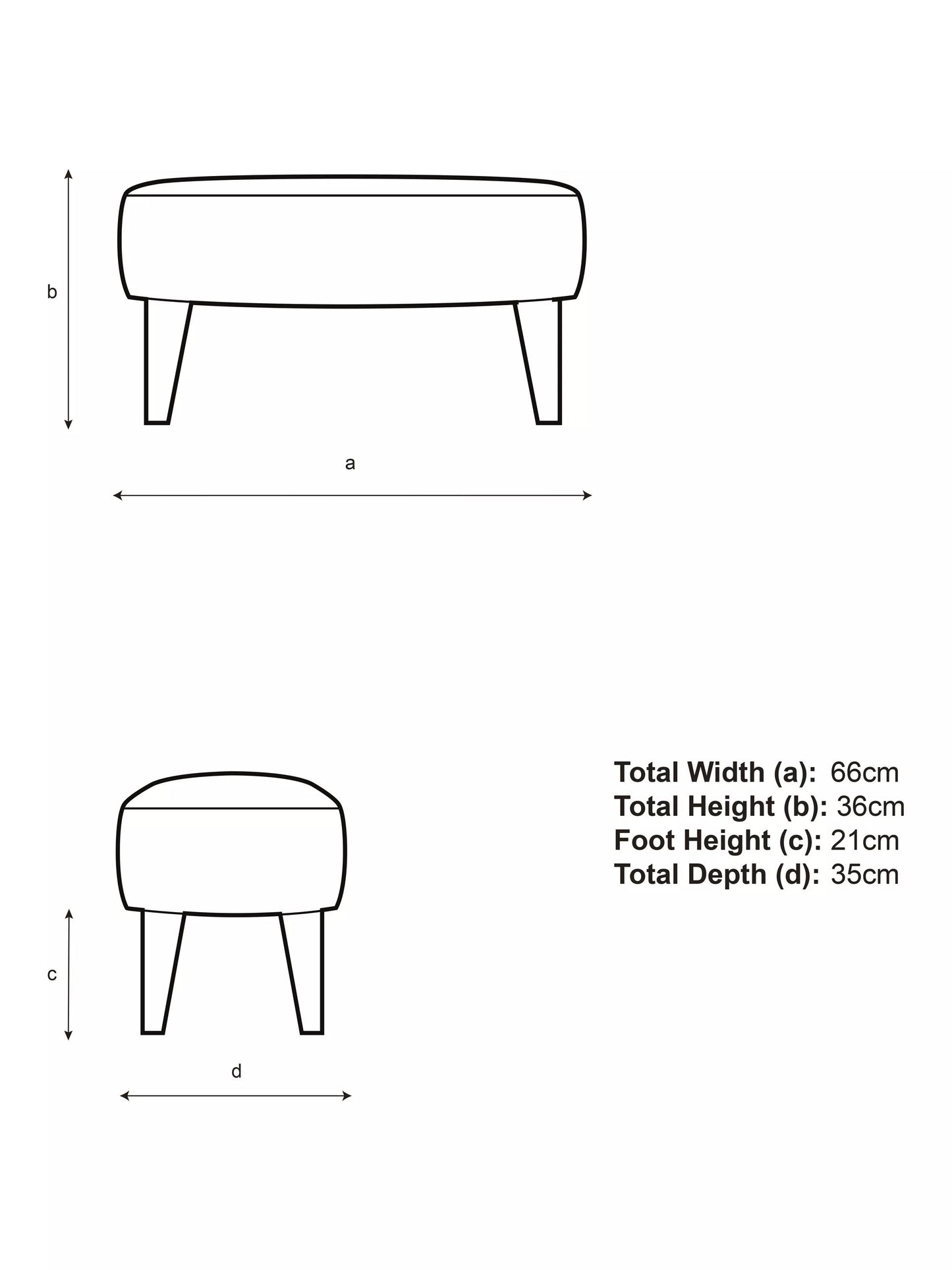 John Lewis Bergen II Footstool Easy Clean Eco Velvet Natural