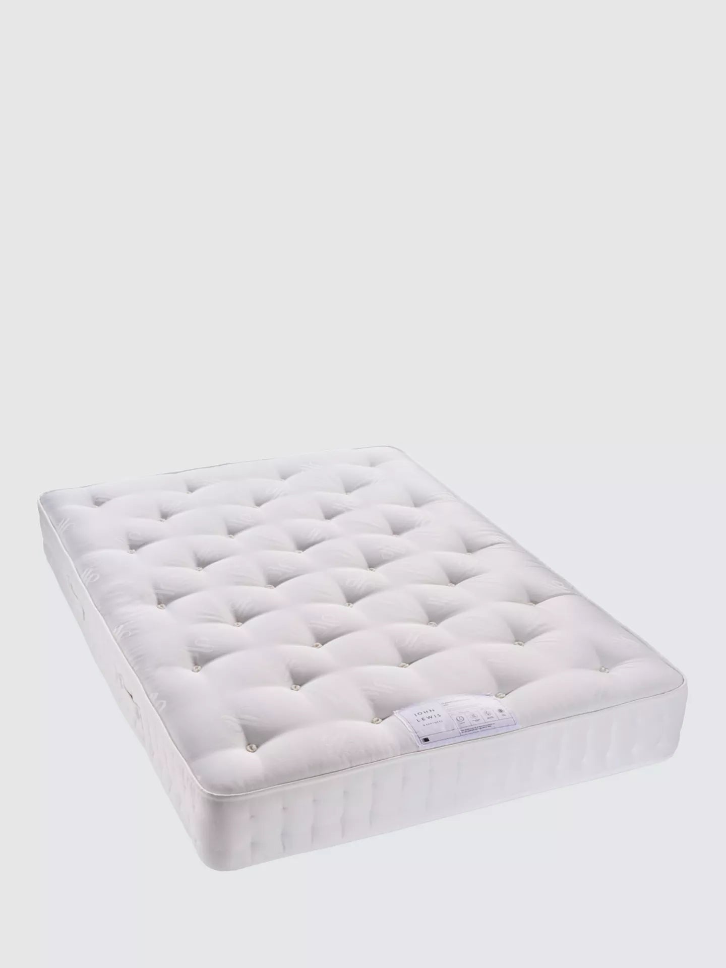 John Lewis Classic Collection 1200 Pocket Spring Mattress, Firm Tension, King Size