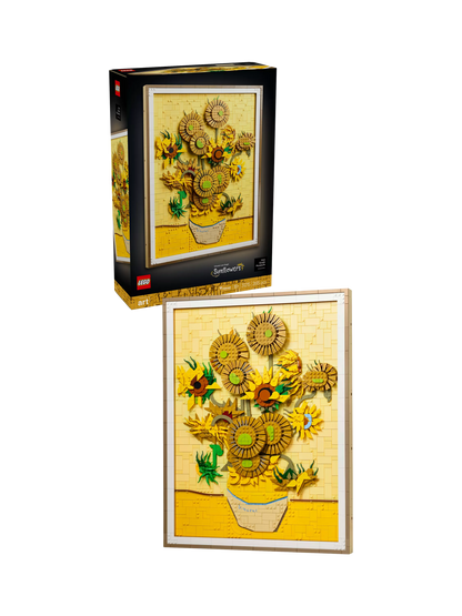 LEGO Art Vincent Van Gogh Sunflowers Building Set 31215