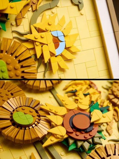 LEGO Art Vincent Van Gogh Sunflowers Building Set 31215