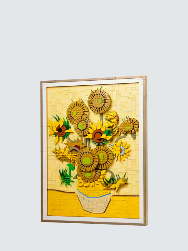LEGO Art Vincent Van Gogh Sunflowers Building Set 31215