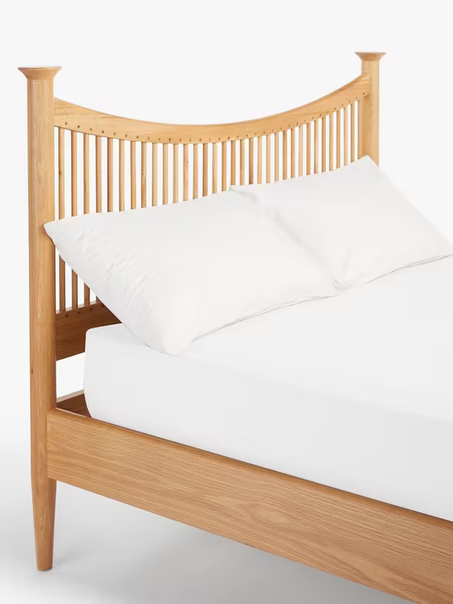 John Lewis Essence Bed Frame, Double, Oak