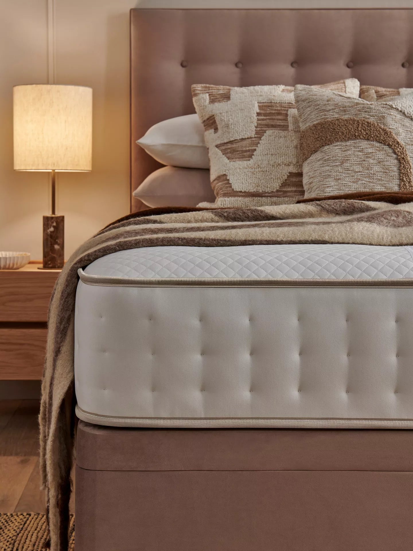 John Lewis Ortho Pocket Collection 2000 Pocket Spring Mattress, Medium/Firm Tension, King Size