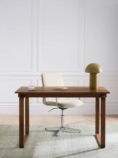 John Lewis Orbit Desk, Walnut