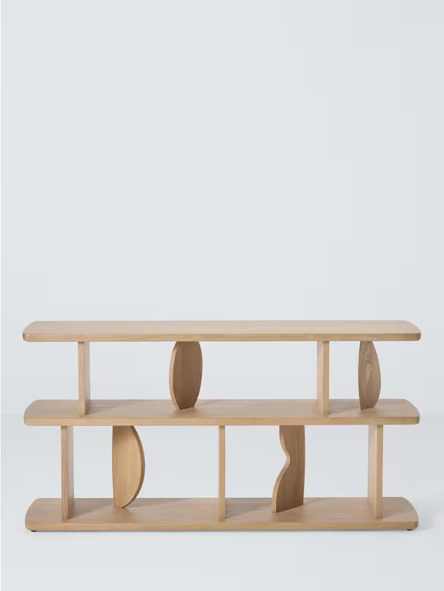 John Lewis Aura Console/Shelf Unit, Oak