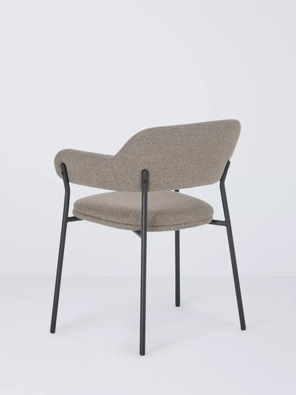 John Lewis Wise Dining Armchair, Set of 2, Taupe Kitchen