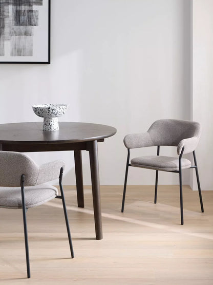 John Lewis Wise Dining Armchair, Set of 2, Taupe Kitchen