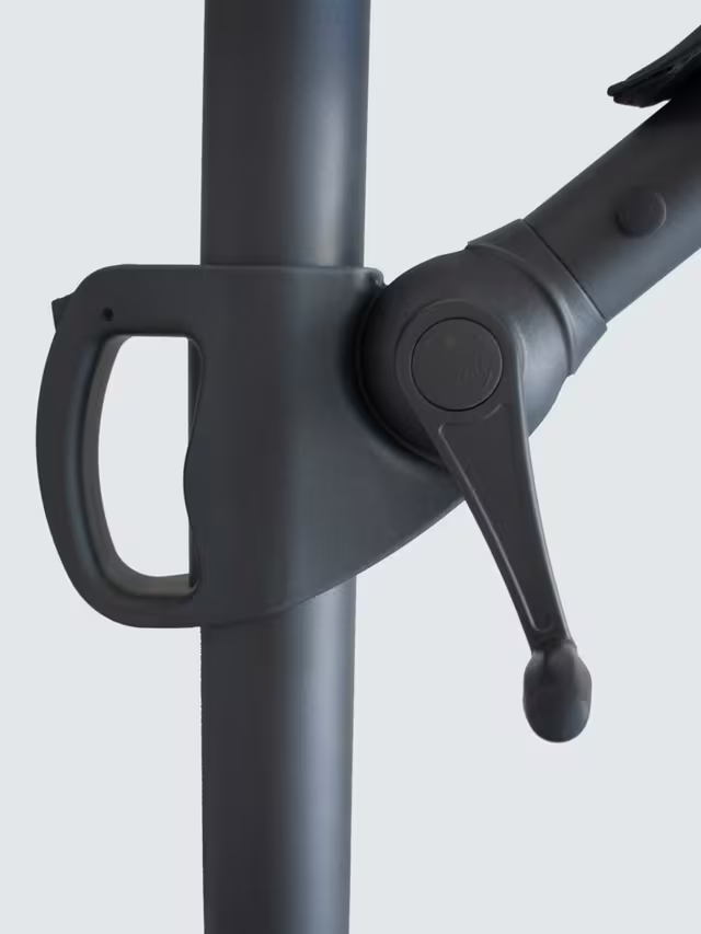 John Lewis Freestanding Adjustable Parasol & Base, 3m