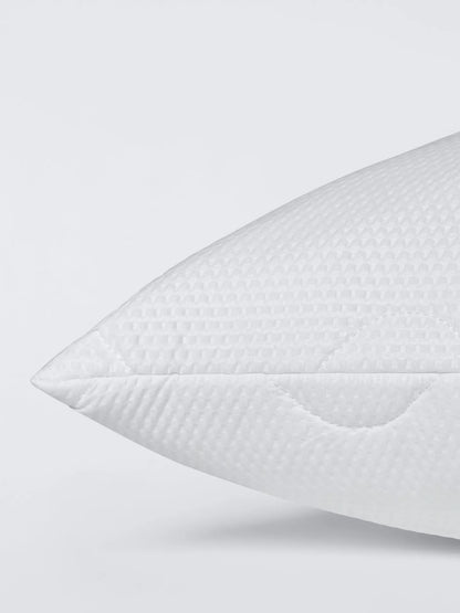 John Lewis Climate Control Quilted Pillow Protector, single