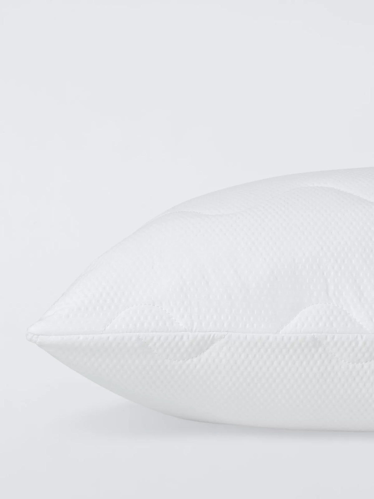 John Lewis Climate Control Quilted Pillow Protector, single