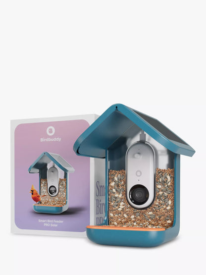 Bird Buddy PRO Camera Bird Feeder, Blue