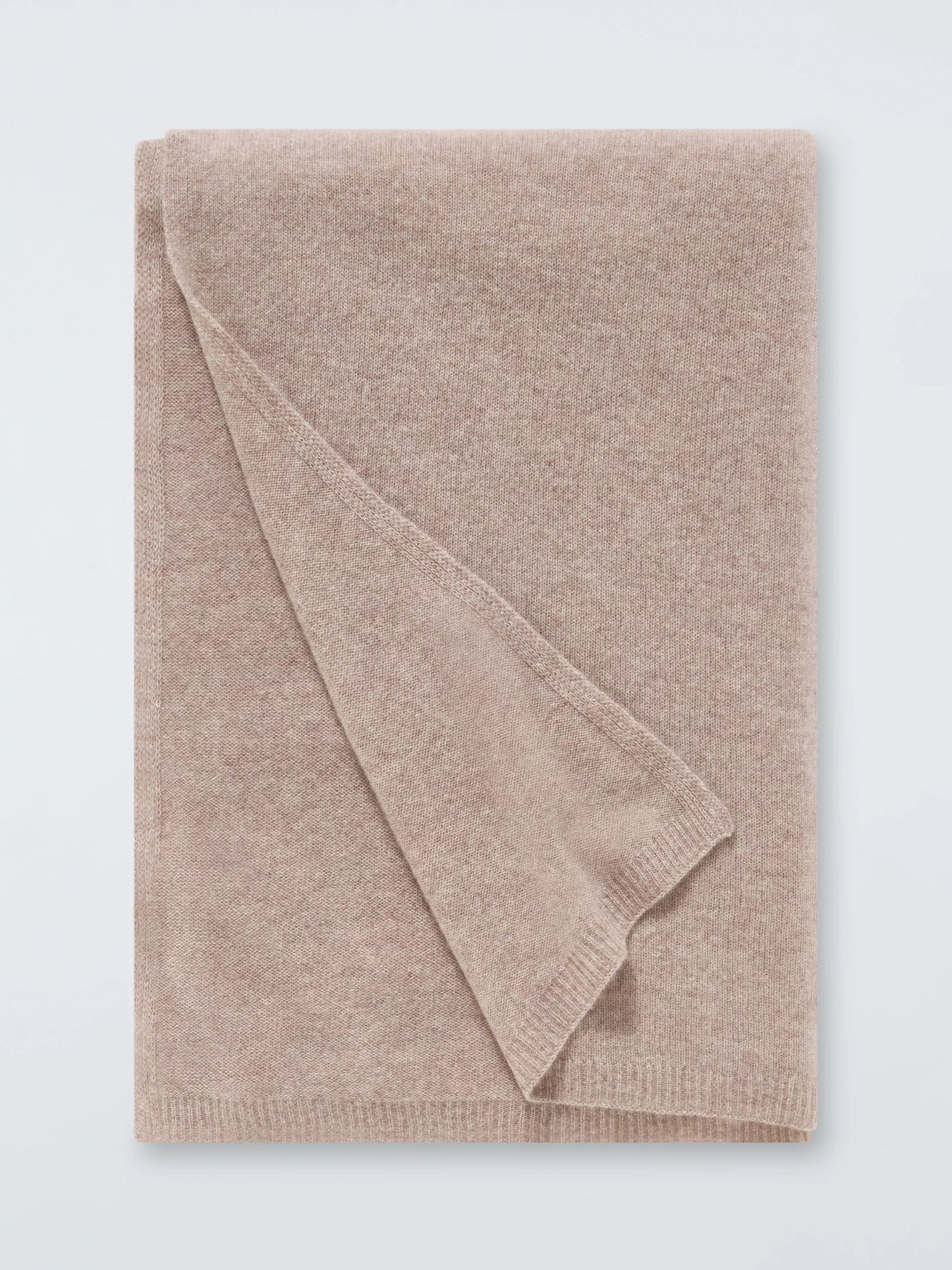 John Lewis The Ultimate Collection Cashmere Throw, Oatmeal