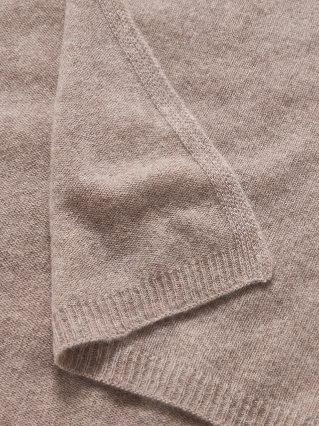 John Lewis The Ultimate Collection Cashmere Throw, Oatmeal