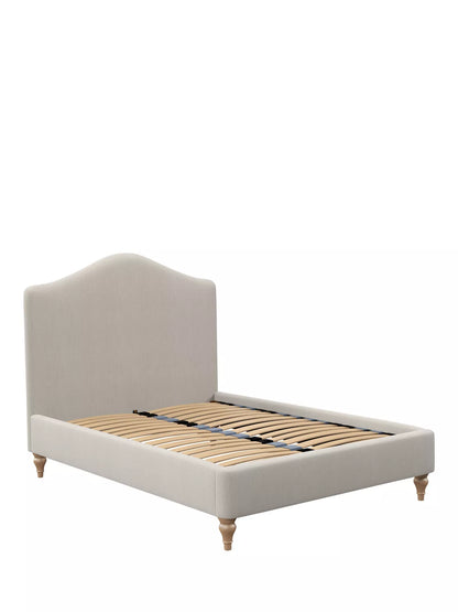 John Lewis Alice Upholstered Bed Frame, King Size, Beige
