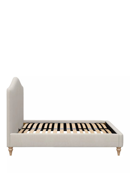 John Lewis Alice Upholstered Bed Frame, King Size, Beige