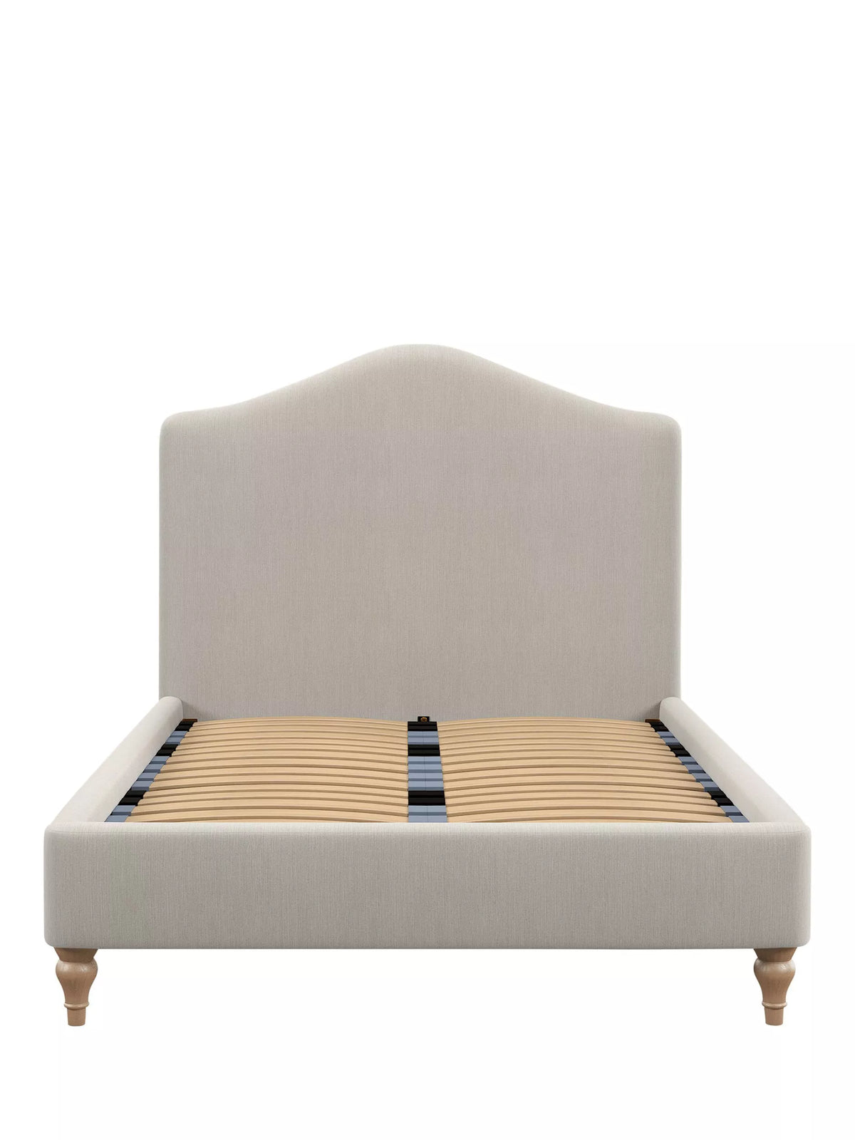 John Lewis Alice Upholstered Bed Frame, King Size, Beige