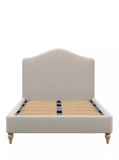 John Lewis Alice Upholstered Bed Frame, King Size, Beige