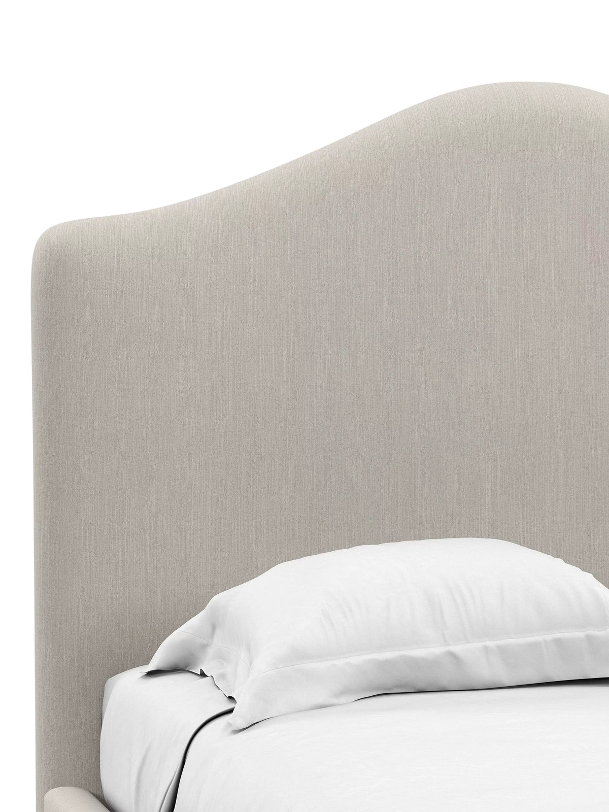 John Lewis Alice Upholstered Bed Frame, King Size, Beige